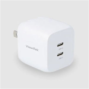 VisionTek 35W GaN II Power Adapter - 2 Port 