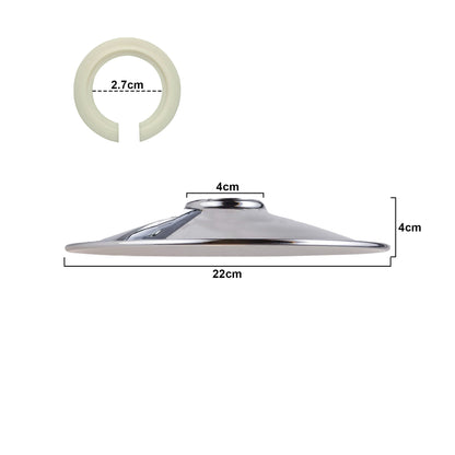 Lamp Shade Fixture Types Chrome Colour~1769 