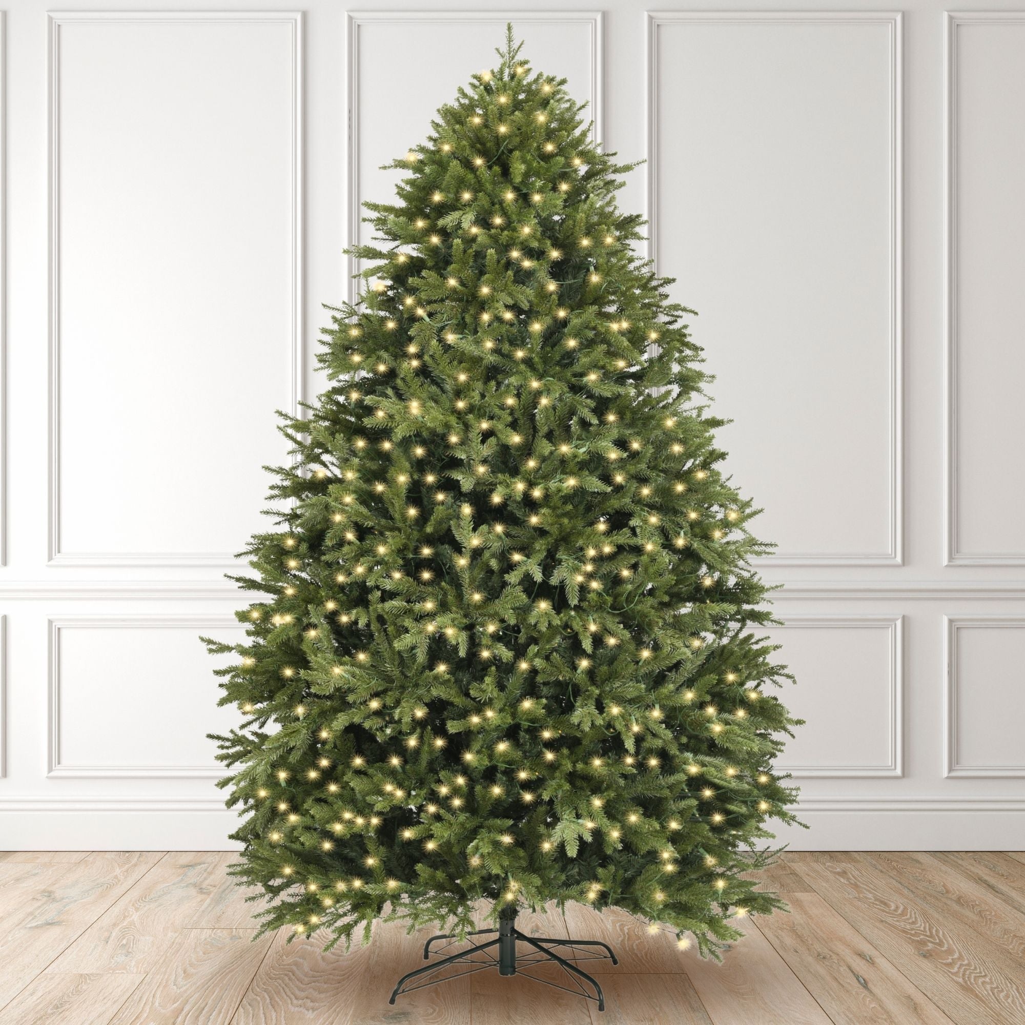 Artiplanto Oscar Most Realistic Artificial Fir Pre-Lit Christmas Tree 7.5' 