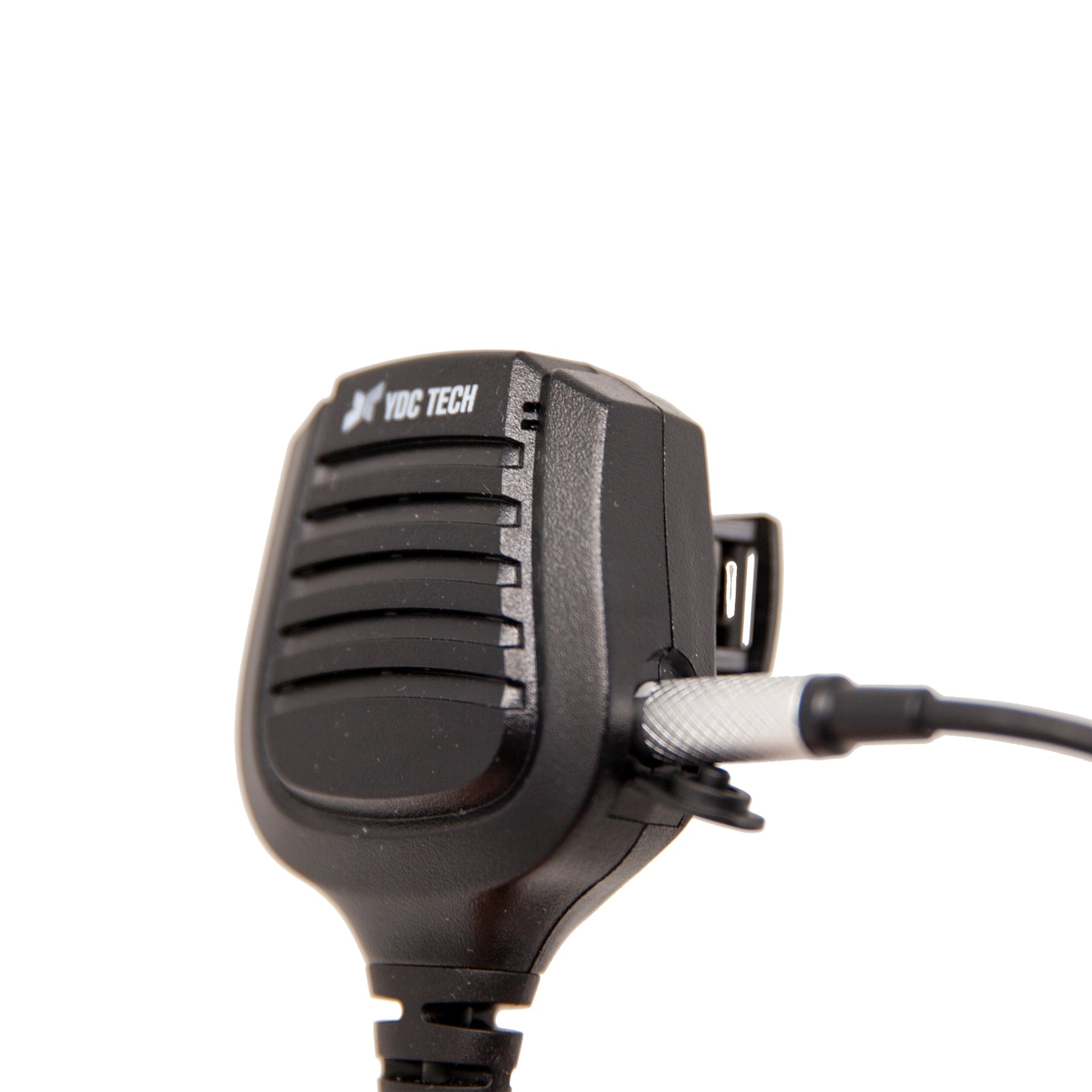 YDC TECH YMC-110 2 Pin Heavy Duty  IPX54 Rainproof  Speaker Mic with 3.5MM Audio Jack 