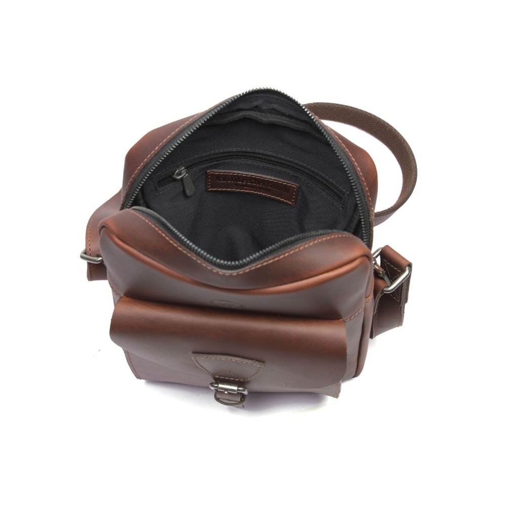 Voyager Leather Messenger – Stylish European Cow Leather