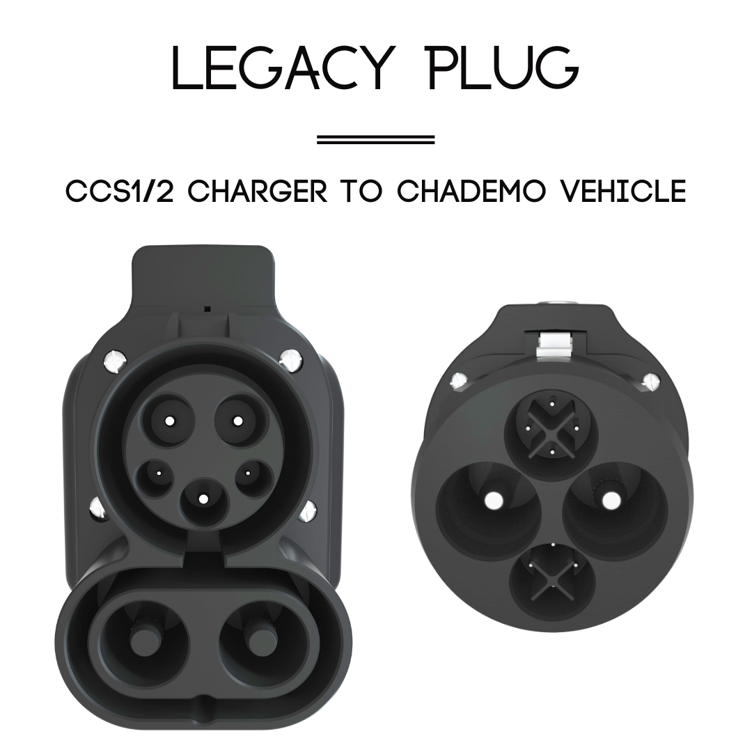 CCS1/2 Charger to CHAdeMO Vehicle | DC | The Legacy Plug 