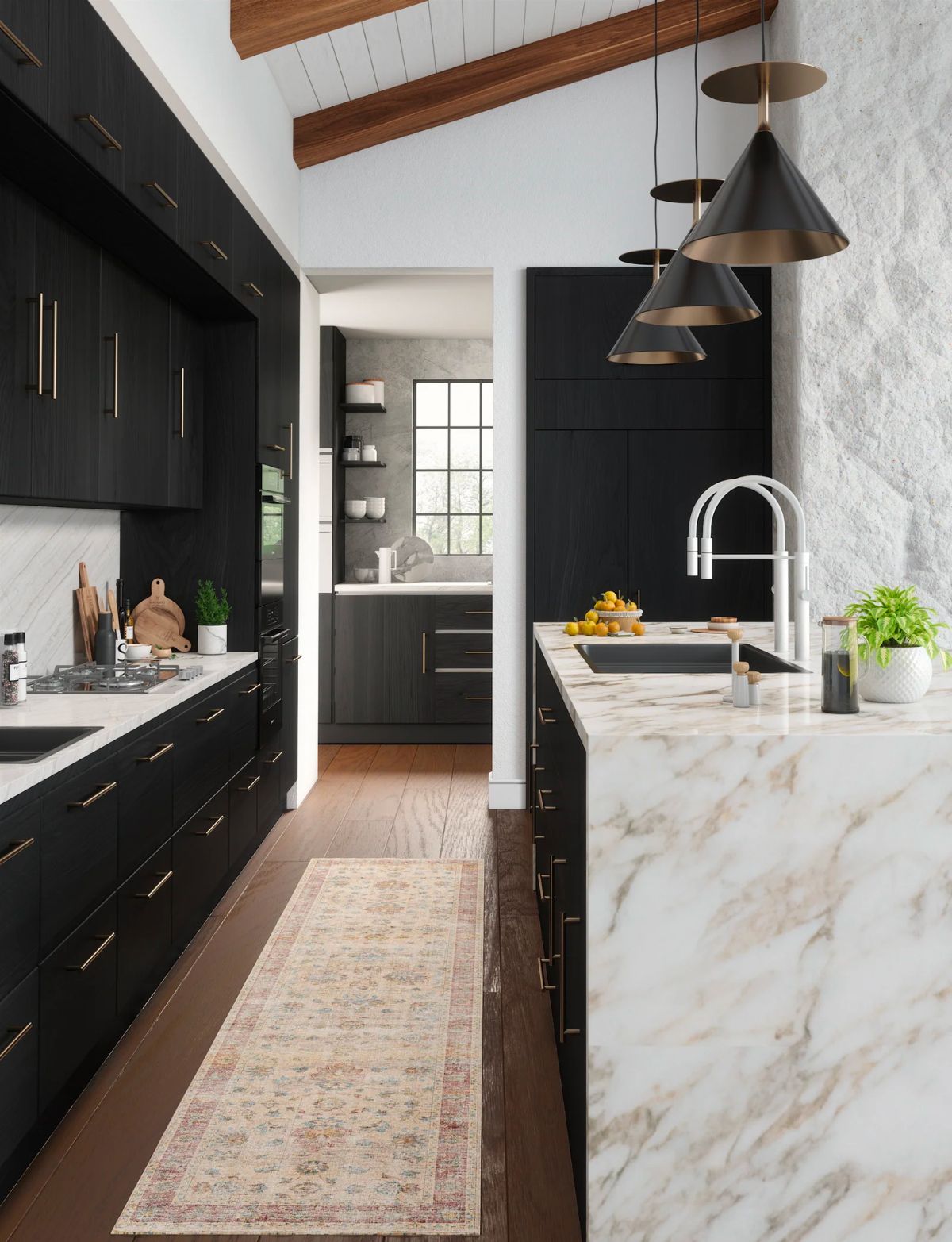 Aria Yellow Rose Lagoon Rug 