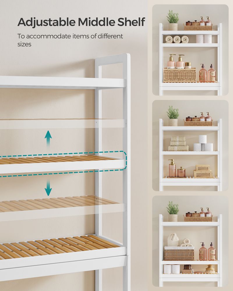 SONGMICS Over The Toilet Storage 