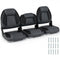 3-Pack Folding Boat Seats with 28D Soft Sponge Padding