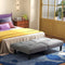 3-Piece Bedroom Furniture Set with 3-Drawer Dresser, Accent Chair & Convertible Futon Sofa Bed