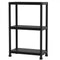 5-Tier Heavy-Duty Plastic Storage Shelves Freestanding Garage Shelving Unit