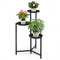 3-Tier Metal Plant Stand Indoor Outdoor Tall Corner Flower Pot Holder Display Rack