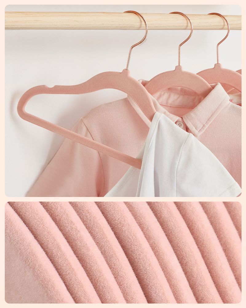 SONGMICS Kids Hangers for Closet 