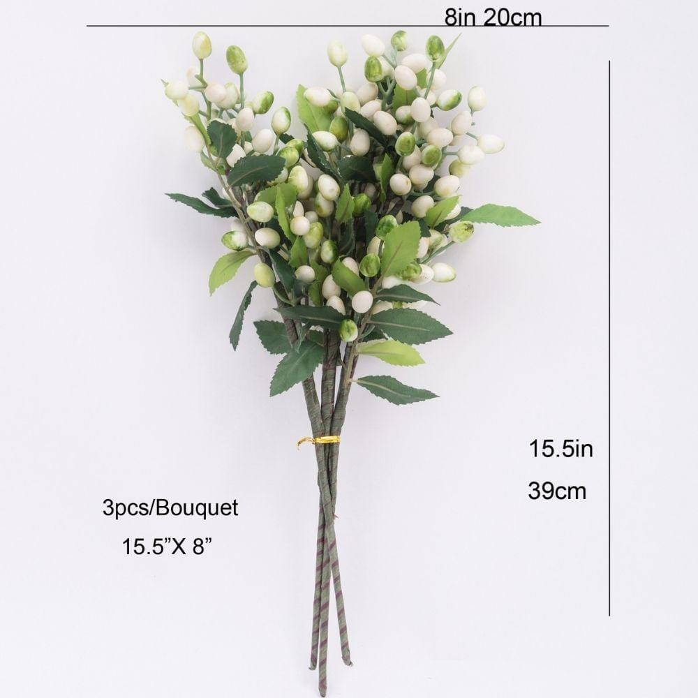 Palisade Artificial Berry Bouquet 15.5'' X 8'' (Set Of 3) 