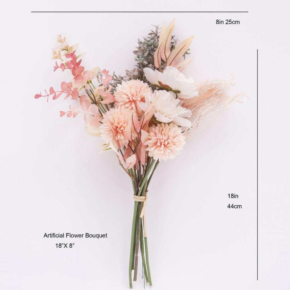 Maddie Artificial Flower Bouquet 18'' X 8'' 