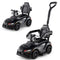 3-in-1 Toyota Licensed Foot-to-Floor Stroller Sliding Walking Toy-Black