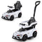3-in-1 Toyota Licensed Foot-to-Floor Stroller Sliding Walking Toy-White