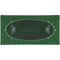 Soozier Poker Table Top Poker Mat for 6 Player, Green