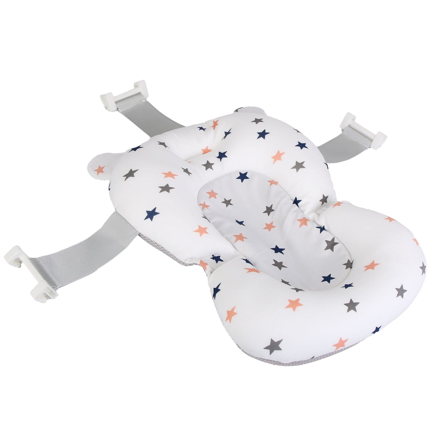 Baby Bath Cushion Pad for Bathtub Infant Bath Supporter Pad Only Newborn Bathtub Mat Quick Dry Baby Bath Floating Pillow 