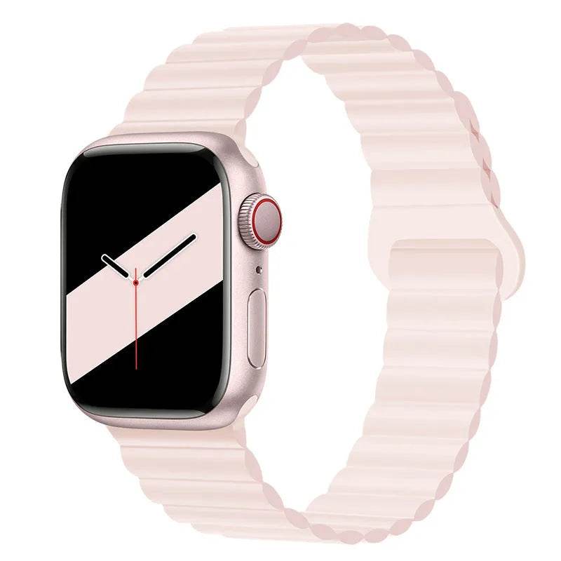Band Silicone Magnetic Watch Strap 