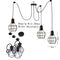 Industrial Metal Black color Spider Pendant Chandelier~1562