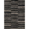Sahara Black & Natural Rug – Moroccan-Inspired Washable Area Rug with Charcoal Accents, Premium Linen or Machine Washable Options