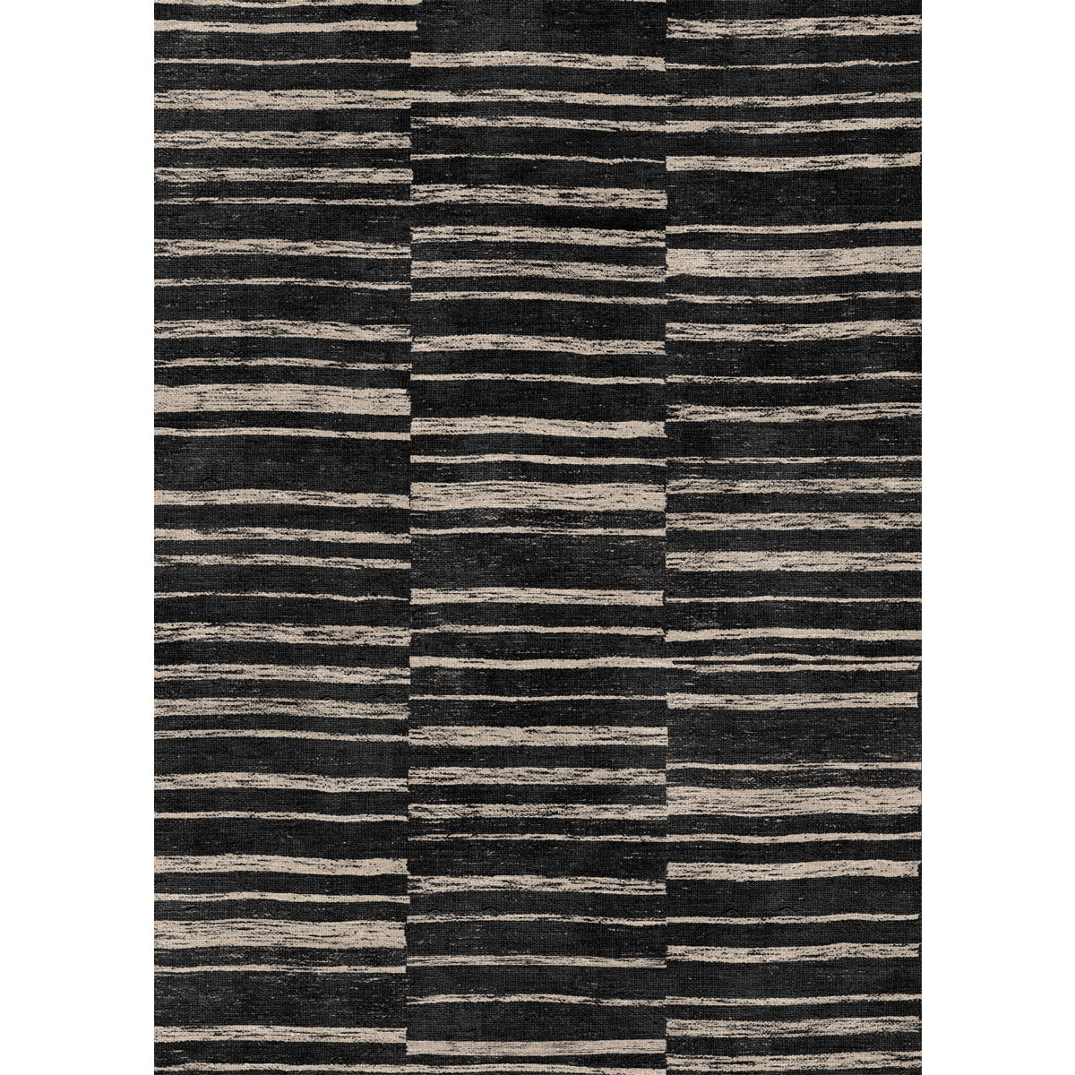 Sahara Black & Natural Rug 