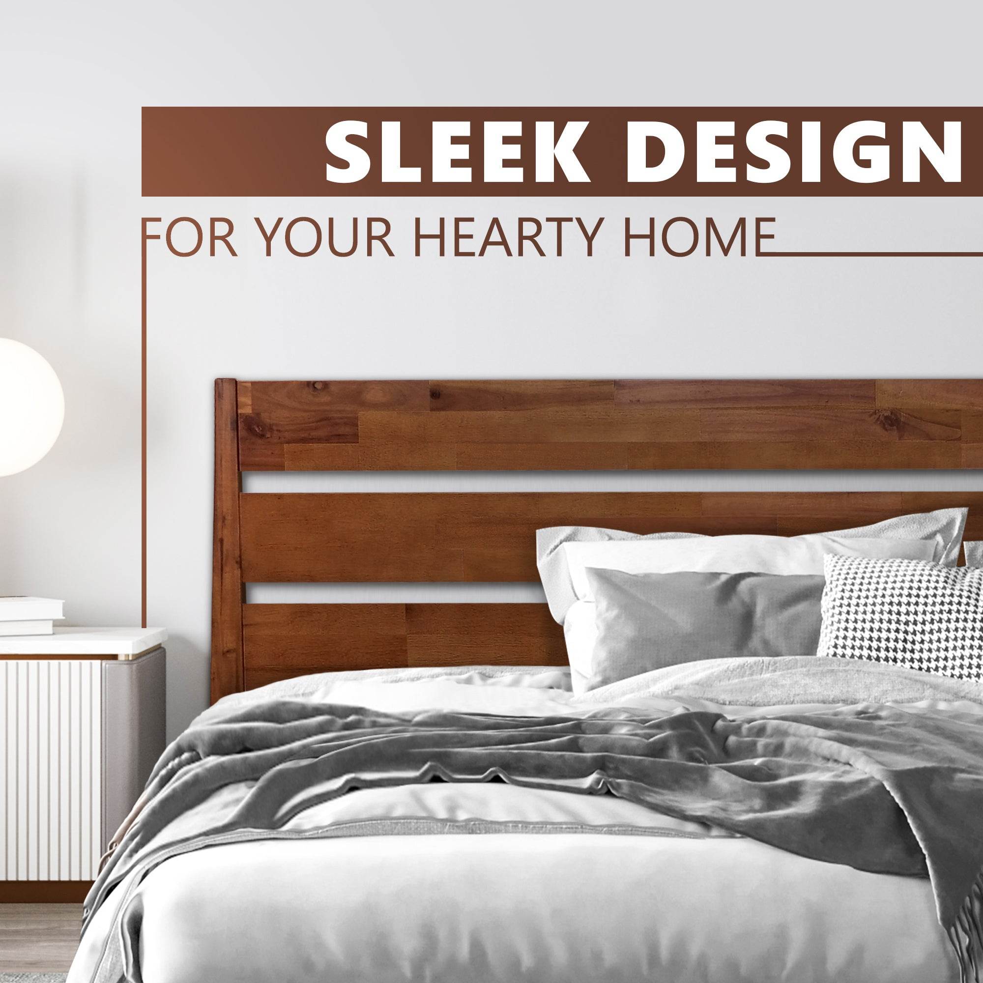 Emery Solid Wood Bed Frame 