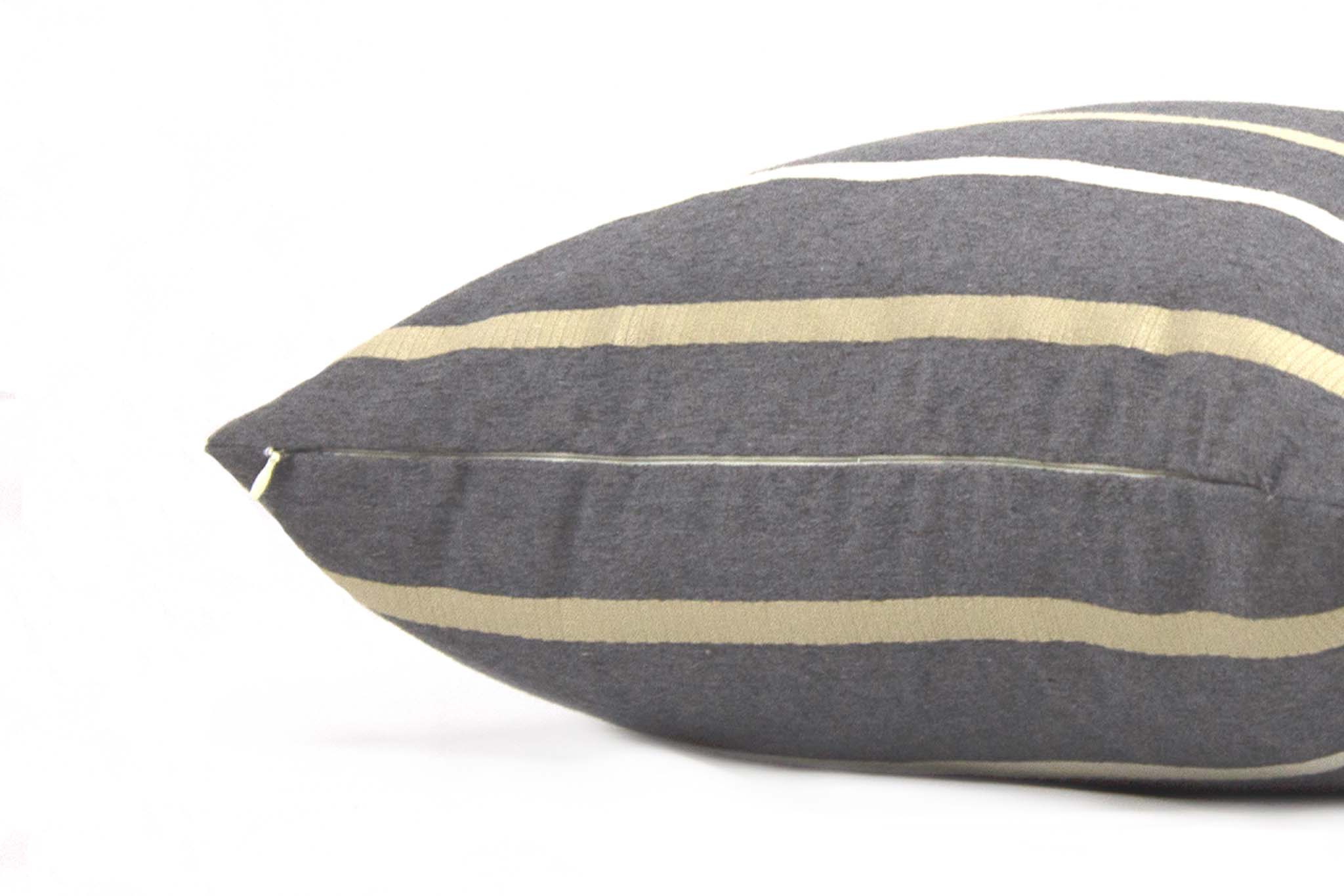 Mica Stripe Cushion Cover 