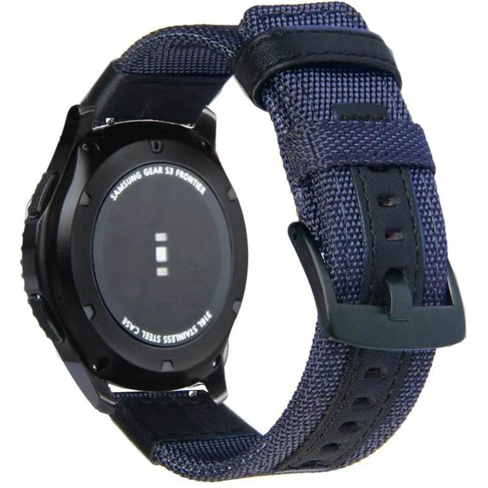Adjustable Size Watch Nylon Woven Watch Strap 