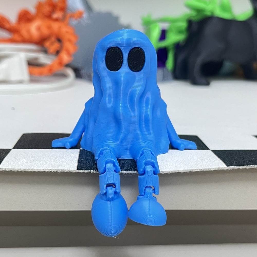 3D Printing Halloween Ghost Movable Joint Ornaments 