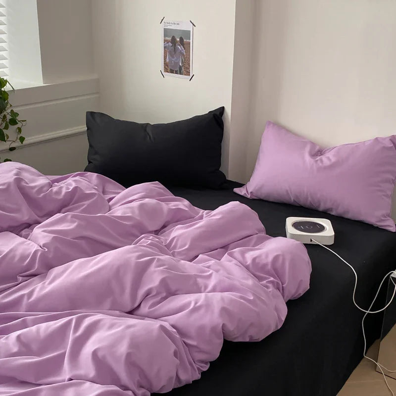 Four-piece Cotton Bed Sheet Duvet Cover Duvet Cover Bedding 