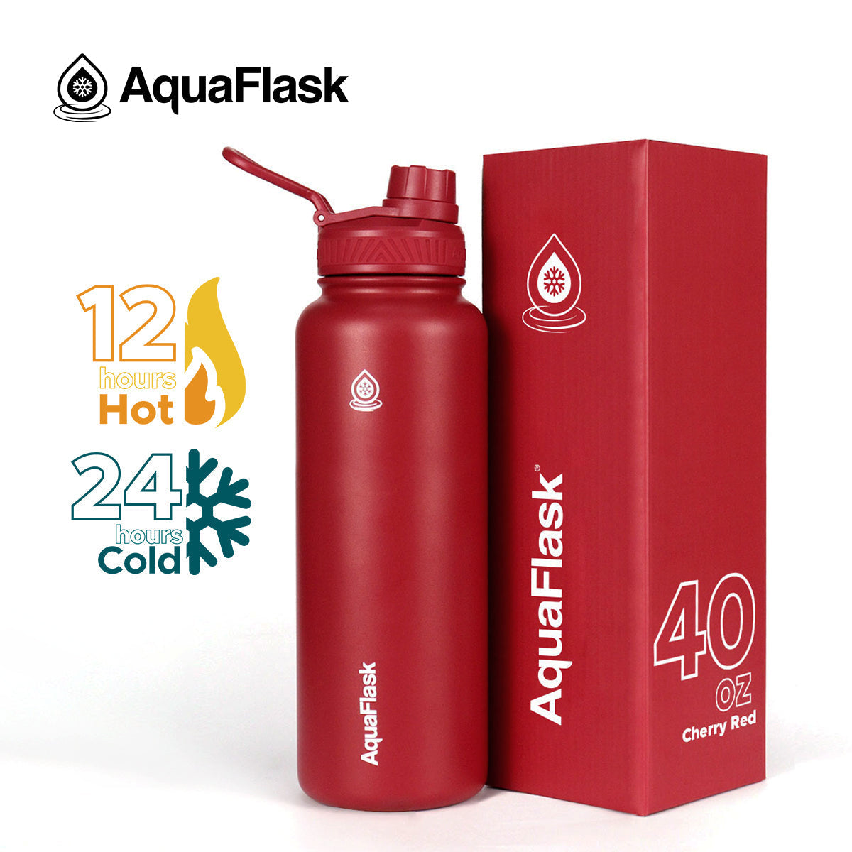 AquaFlask Original Vacuum Insulated Water Bottles 1080ml (40oz) 