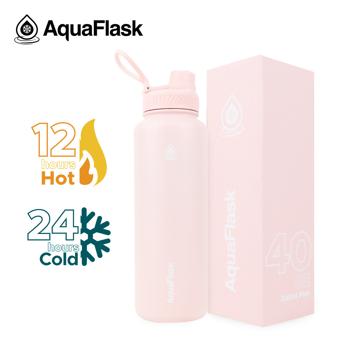 AquaFlask Original Vacuum Insulated Water Bottles 1080ml (40oz) 