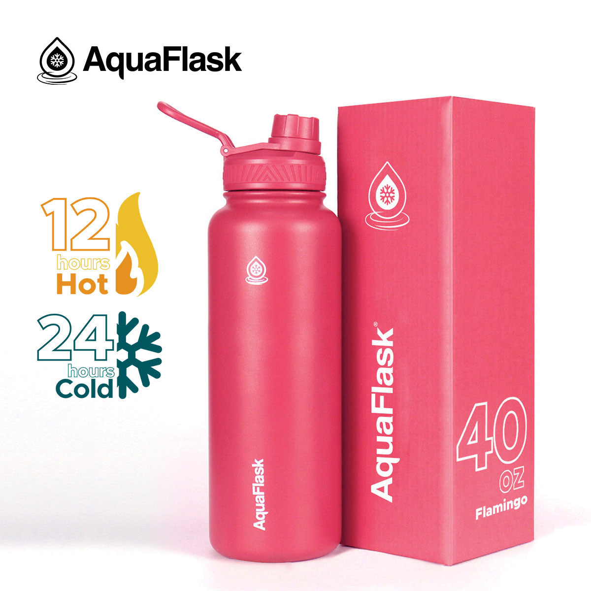 AquaFlask Original Vacuum Insulated Water Bottles 1080ml (40oz) 