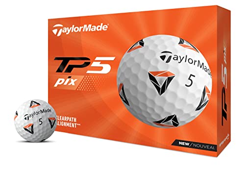 TaylorMade TP5 Pix 2.0 Golf Balls 