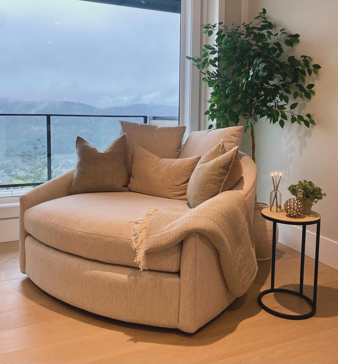 Figgi Artificial Ficus Tree Potted Plant (Multiple Sizes) 