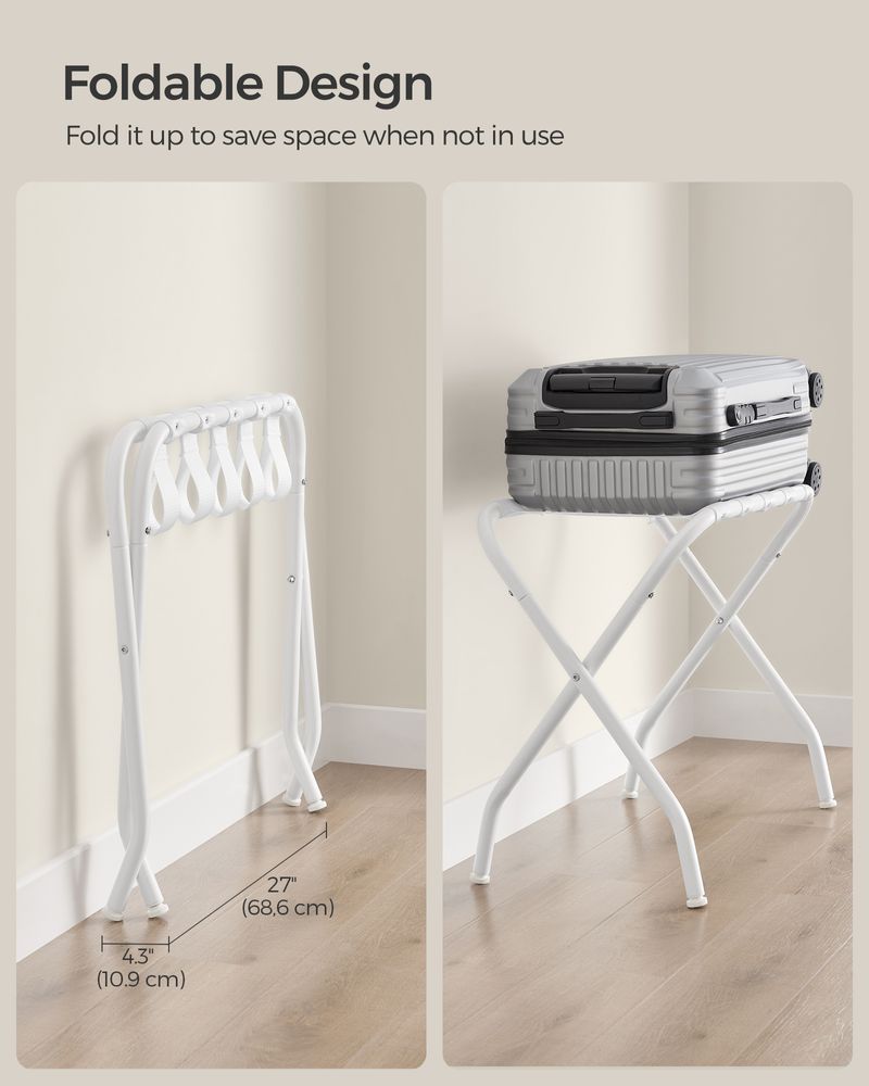 SONGMICS Folding Luggage Rack 