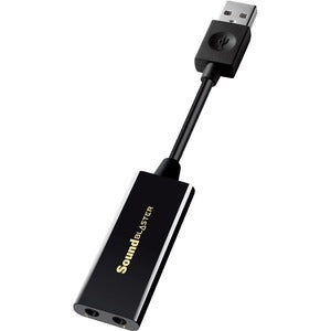 Sound Blaster PLAY! 3 USB DAC Amp and External Sound Card 