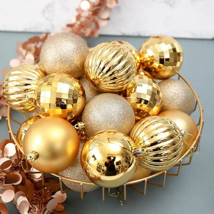 34 Christmas Ball Set 4cm Christmas Ornaments 