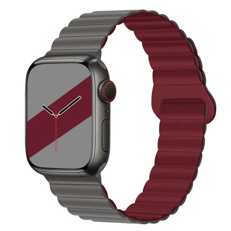 Band Silicone Magnetic Watch Strap 