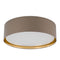 BILBAO Gold Modern Flush Mount Light