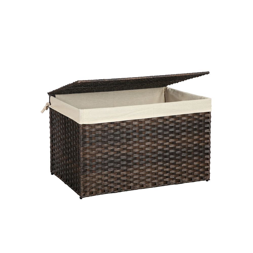 SONGMICS Storage Basket with Lid 
