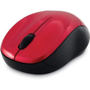 Verbatim Silent Wireless Blue LED Mouse - Red 