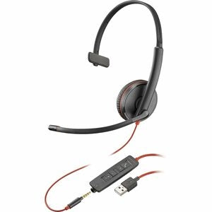 Poly Blackwire 3215 Monaural USB-A Headset 