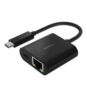 Belkin USB-C to Ethernet + Charge Adapter 