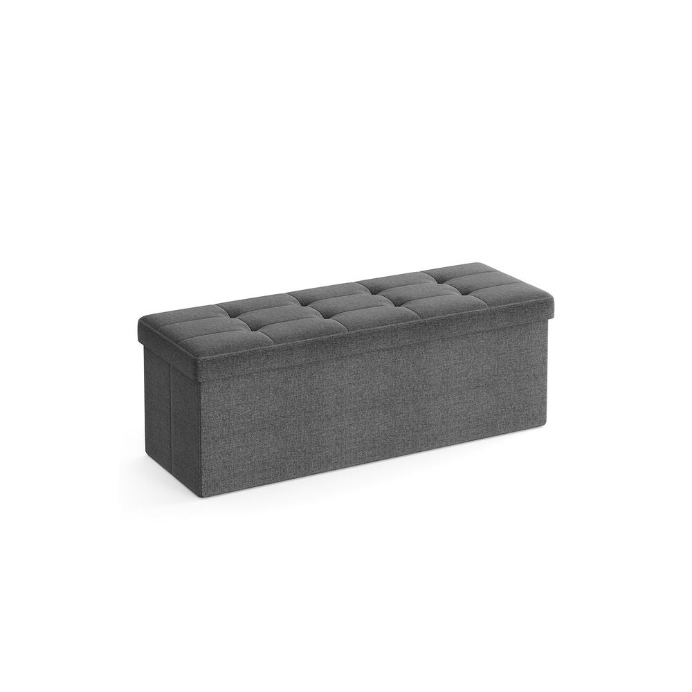 SONGMICS MAZIE Collection 43'' Folding Storage Ottoman Bench 