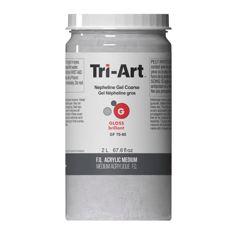 Tri-Art Mediums - Nepheline Gel Coarse 