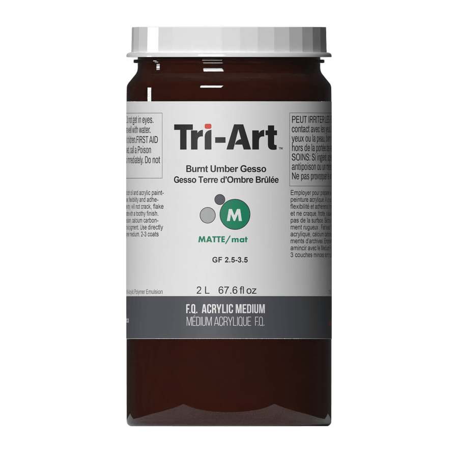 Tri-Art Mediums - Burnt Umber Gesso 
