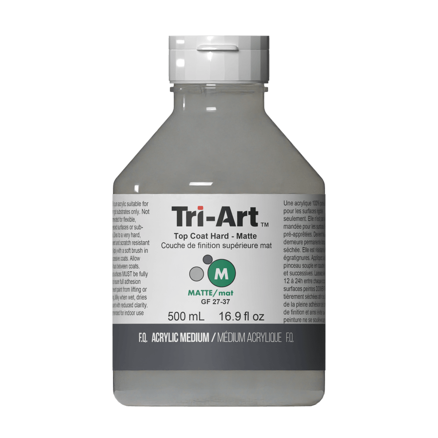 Tri-Art Mediums - Top Coat Hard Matte 