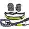 Adjustable Hands Free Dog Leash – Four-Piece Running Traction Set with Waist Bag, Nylon, 144cm, Multi-Color Options