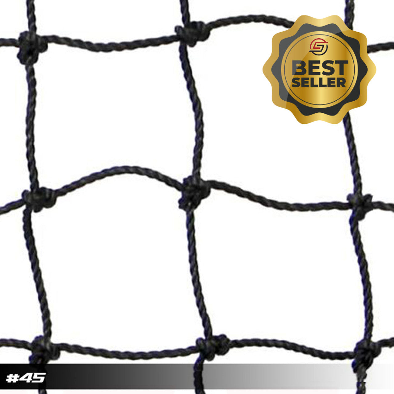 #45 Commercial Twisted Poly Batting Cage Nets