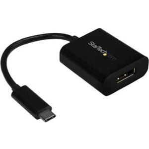 USB C to DisplayPort Adapter 4K 60Hz - USB Type-C to DP 1.4 Monitor Video Converter (DP Alt Mode) - Thunderbolt 3 Compatible 