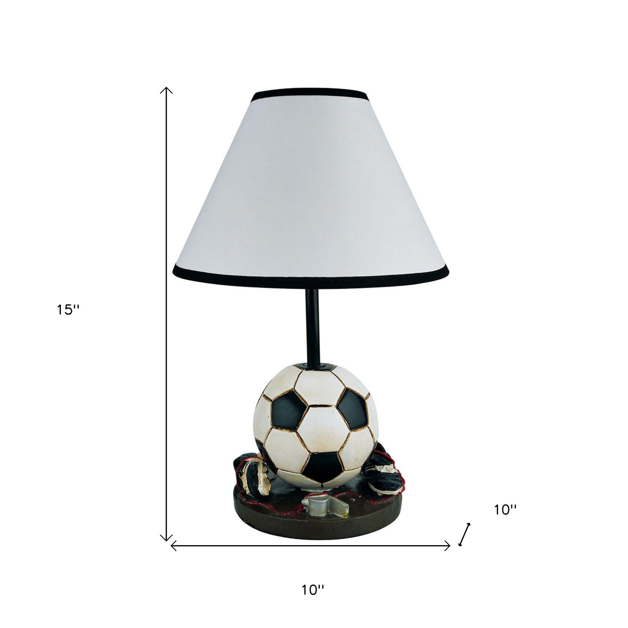 Soccer Themed Table Lamp